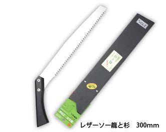 玉鳥産業　レザーソー 龍と杉 木サヤ 本体　【品番：713】●