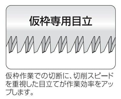 玉鳥産業　RAZORSAW（レザーソー） LT27-A 仮枠 本体　【品番：7253】