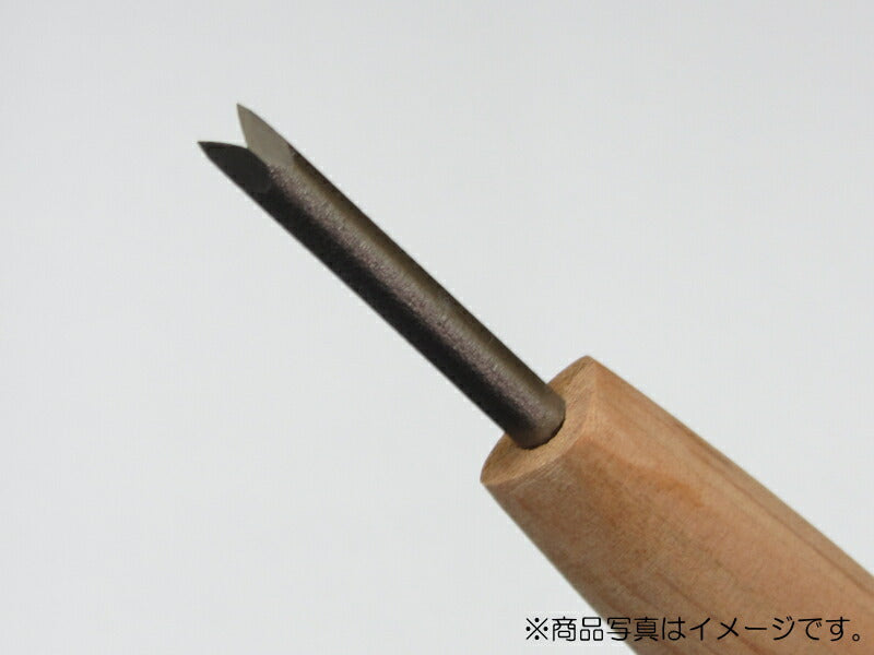 三木章刃物本舗　彫刻刀（ハイス鋼） 三角型（規格60度） 1mm 　【品番：39031】