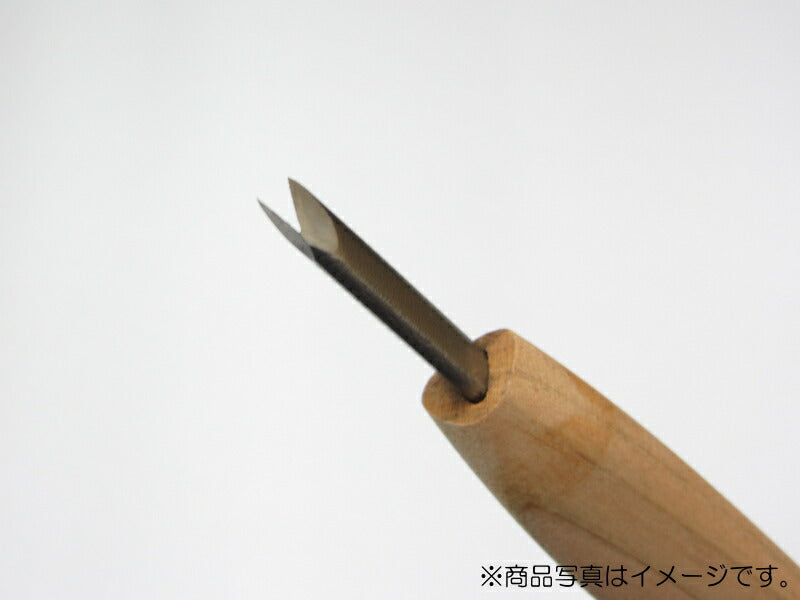 三木章刃物本舗　彫刻刀（ハイス鋼） 三角型（規格35度） 6mm 　【品番：39001】
