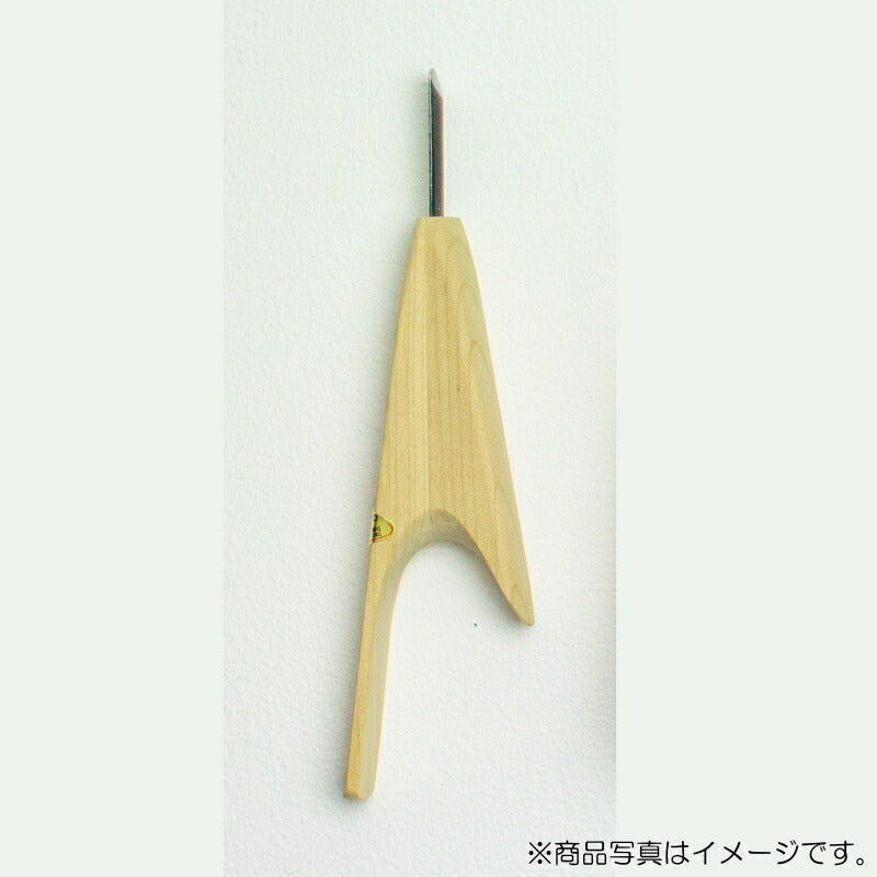三木章刃物本舗　小鳥型彫刻刀 カマクラ型（極浅丸） 24mm　【品番：43524】
