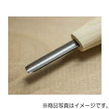 三木章刃物本舗　短柄彫刻刀 丸型 1mm　【品番：88101】