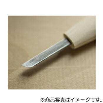 三木章刃物本舗　短柄彫刻刀 ナギナタ型 2mm　【品番：88803】
