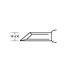 【メール便対応】三木章刃物本舗　パワーグリップ彫刻刀 キワ型 7.5mm　【品番：82075】