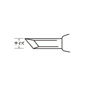 【メール便対応】三木章刃物本舗　パワーグリップ彫刻刀 キワ型【左】 18mm