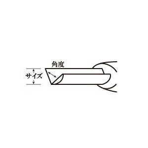 【メール便対応】三木章刃物本舗　パワーグリップ彫刻刀 三角型（規格60度） 6mm　【品番：84060】