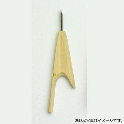 三木章刃物本舗　小鳥型彫刻刀 三角型 6mm　【品番：43011】