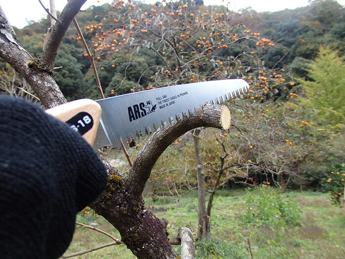 アルスコーポレーション　ピストル型鋸18 細目　【品番：PS-18S】