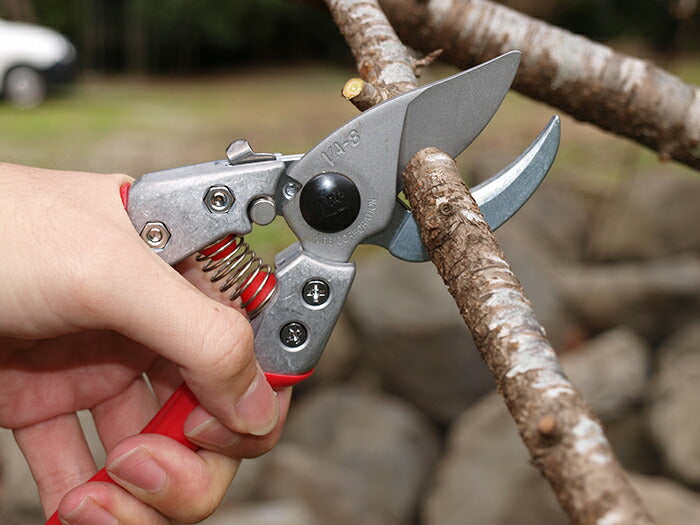 【メール便対応】アルスコーポレーション　アンビル剪定鋏 8インチ　【品番：VA-8Z】