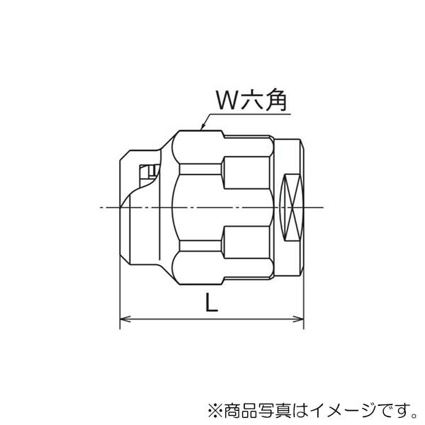 オンダ　ダブルロックジョイント（WJ型） WJ6型 プラグ　【品番：WJ6-10C-S】