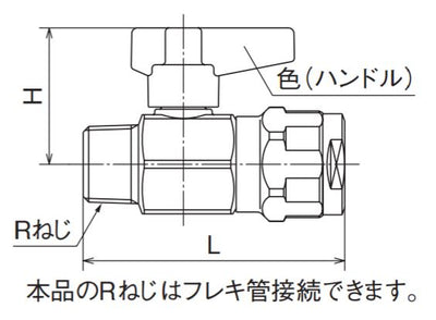 オンダ　ダブルロックバルブ（WB型） WB1型 テーパおねじ　【品番：WB1A-1316A-S】