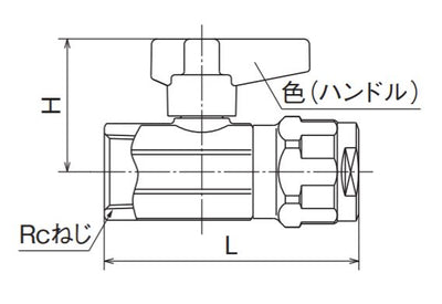 オンダ　ダブルロックバルブ（WB型） WB2型 テーパめねじ　【品番：WB2-1313C-S】