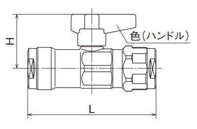 オンダ　ダブルロックバルブ（WB型） WB12型 中間バルブ　【品番：WB12C-16A-S】