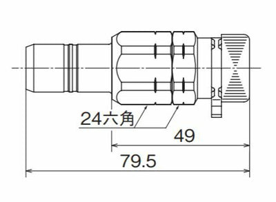 オンダ　HJ50型 吸気弁アダプター 　【品番：HJ50-13-S】