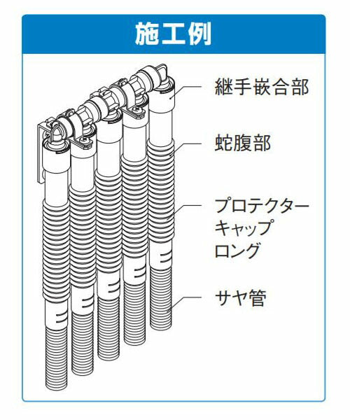 オンダ　プロテクターキャップ ロング（遮熱キャップ）　【品番：WPCL-3620B】