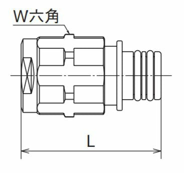 オンダ　QPJ24型 ダブルロックジョイント　【品番：QPJ24A-1614C-S】