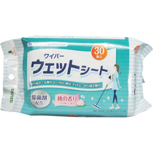 アズマ工業　SQA50 フロア用ウェットシート 30P　【品番：4970190382346】