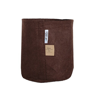 root pouch（ルーツポーチ）　リサイクルペットボトルから作られた不織布製の植木鉢　Brown no handles　8liter