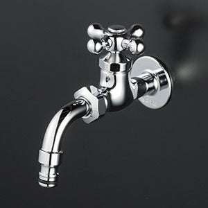 KVK　屋外ホース接続ノズル付給水栓　寒冷地用　【品番：K34CSPZ】