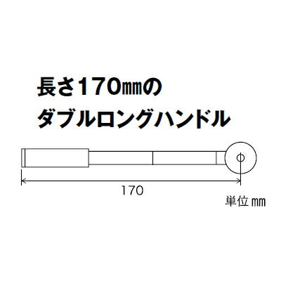 KVK　ワンタッチレバーハンドルダブルロングタイプ　エマーオレンジ　【品番：PZ129GO】