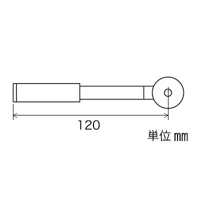 KVK　ワンタッチレバーハンドルロングタイプ　エマーオレンジ　【品番：PZ129L-O】