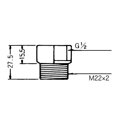 【メール便対応】KVK　シャワーヘッドアタッチメント（INAXタイプヘッド用）　【品番：PZKF249-2】