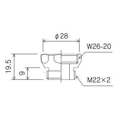 【メール便対応】KVK　ホースアタッチメント　【品番：Z421300S】