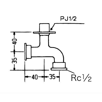 KVK　二又ソケット13（1/2）　【品番：ZK60B】