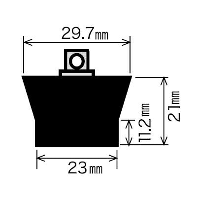 KVK　バス用ゴム栓 川鉄タイプ　【品番：PZ1061】◯