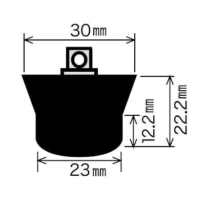 KVK　バス用ゴム栓 シャブロンタイプ　【品番：PZ1062】
