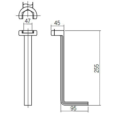 KVK　台付水栓用レンチ　【品番：G11】●