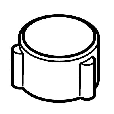 【メール便対応】KVK　止水ハンドル　【品番：KP5DW】