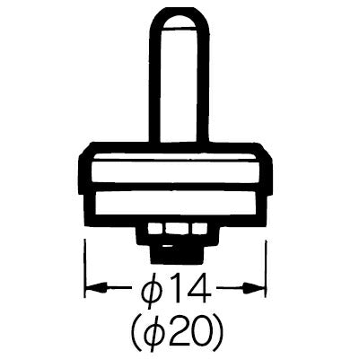 【メール便対応】KVK　水栓こま20（3/4）JIS用　【品番：PZK4E-21】