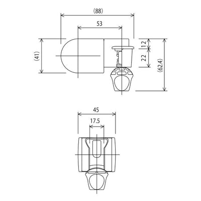 KVK　可変ハンガー・後付タイプ　【品番：PZK12SSF】