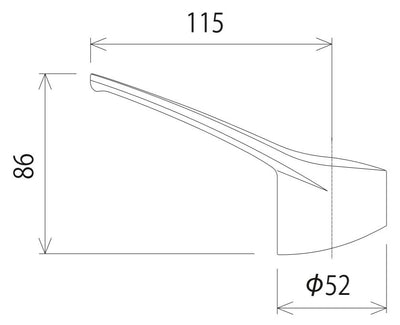 KVK　レバーハンドルセット　【品番：PZ5021THD】●