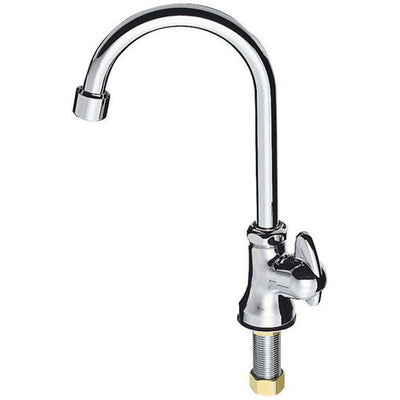 【在庫処分】SANEI　ミニセラ泡沫立形ツル首自在水栓　一般地用　【品番：JA565H-13】
