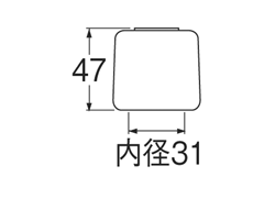 【在庫処分】SANEI　角クリスタルハンドル　【品番：PR250FS】