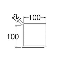 【メール便対応】SANEI　パッキン用ゴム板　【品番：PP10-0-S2T】