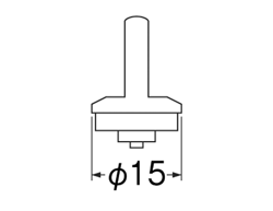 【在庫処分】【メール便対応】SANEI　エコ水栓用ケレップ　【品番：PP822-15】