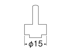 【メール便対応】SANEI　水栓節水コマ　【品番：PP83A-1S-15】