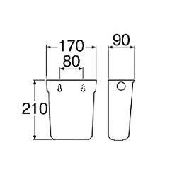 SANEI　水受容器（流し用）　【品番：H790-88】