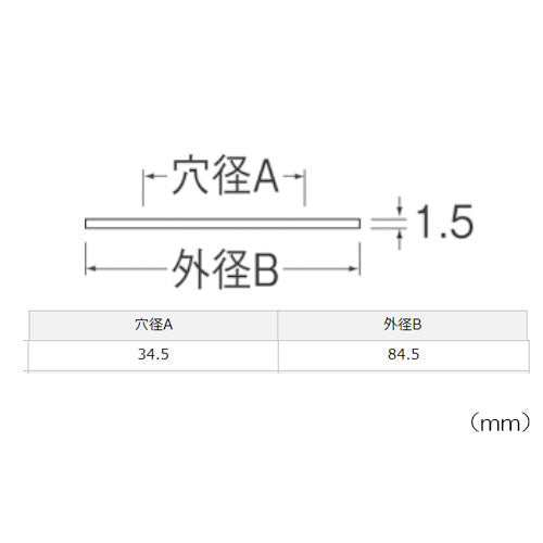 【メール便対応】SANEI　ビニールプレート　【品番：R55-25】