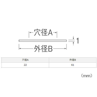 【在庫処分】【メール便対応】SANEI　ステンレスプレート　【品番：R555-13】