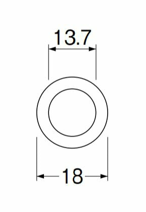 【在庫処分】SANEI　給水管アジャストパッキン（15個入）　【品番：JP42-15-15S-13】