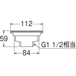 SANEI　流し排水栓　【品番：H62-L】