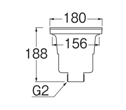 SANEI　流し排水栓　【品番：H6550】
