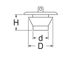 【在庫処分】SANEI　バス用W式クサリ付ゴム栓　【品番：PH27-28】○