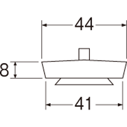SANEI　吸盤付ゴム栓　【品番：PH281】
