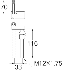 SANEI　便座取付具　【品番：PW902-33】