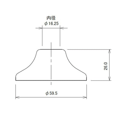 【メール便対応】カクダイ　小便ワン座金　【品番：7975】